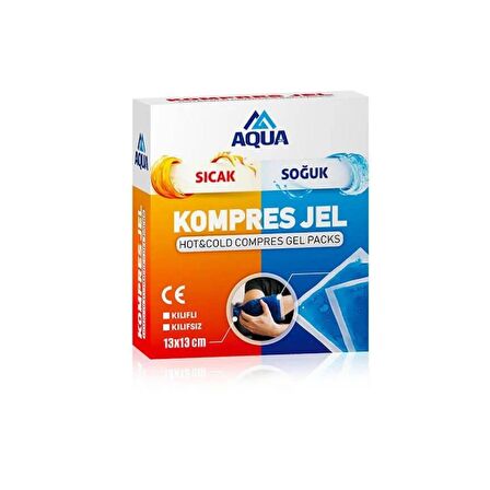 Aqua Kompres Jel 13x13 cm