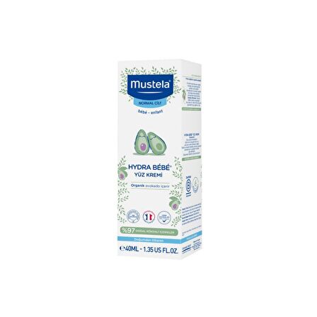 Mustela Hydrabebe Yüz Kremi 40 ml