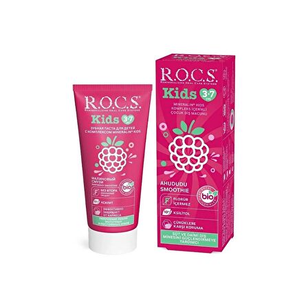 R.O.C.S. Kids Ahududu Tadında Diş Macunu 3-7 Yaş 35 ml