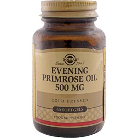 Solgar Evening Primrose Oil 500 mg 60 Kapsül