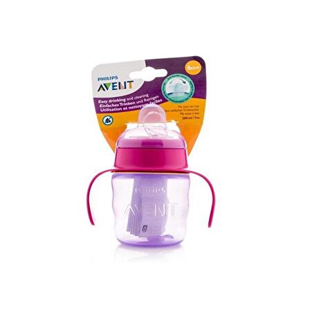 Philips Avent Bardak Damlatmaz Mor 6ay+ 200 ml