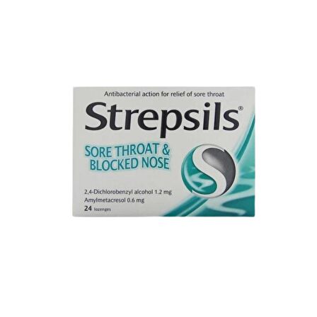 Strepsils Mentollü 24 Adet Pastil