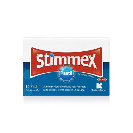 Otacı Stimmex Pastil 16 Adet