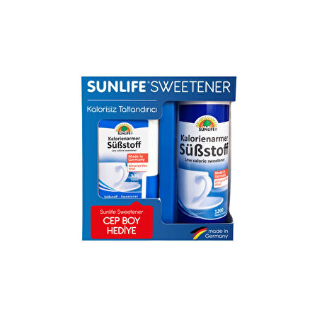 Sunlife Sweetener 1200 Tablet + 300 Tablet Hediye