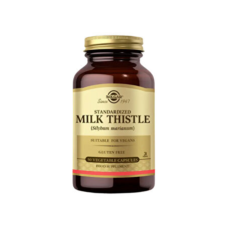 Solgar Standardized Milk Thistle 50 Kapsül