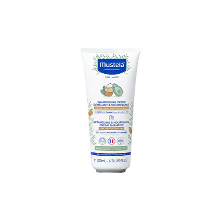 Mustela Kolay Tarama Sağlayan Besleyici Şampuan 200 ml