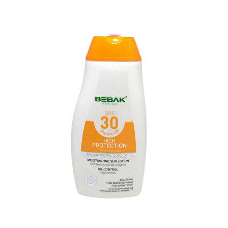 Bebak Nemlendirici Güneş Losyonu Spf30 200 ml