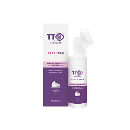 TTO Soft Göz Çevresi Temizleme Köpüğü 150 ml