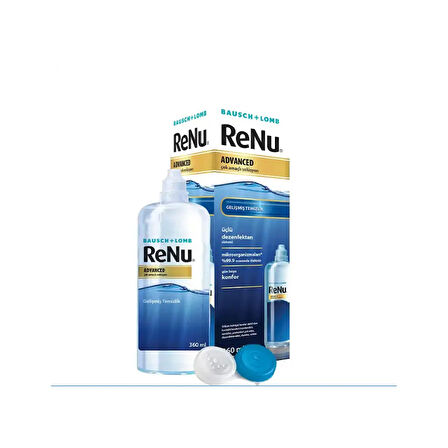Renu Advanced Gelişmiş Temizlik Lens Solüsyonu 360 ml