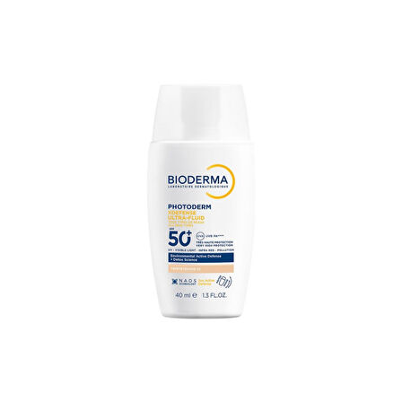 Bioderma Photoderm XDefense Ultra-Fluid SPF50+ Güneş Kremi No:01 Very Light 40 ml