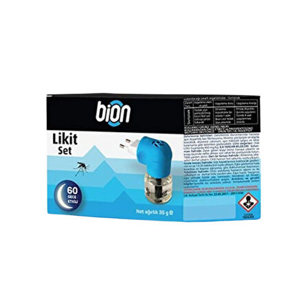 Bion Likit Set 60 Gece Etkili