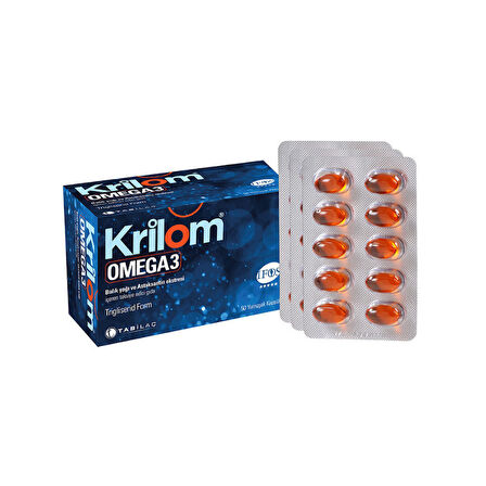 Krilom Omega3 50 Yumuşak Kapsül