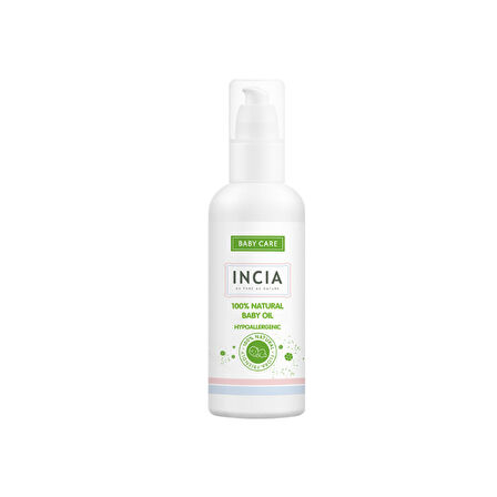 Incia %100 Doğal Bebek Yağı 110 ml