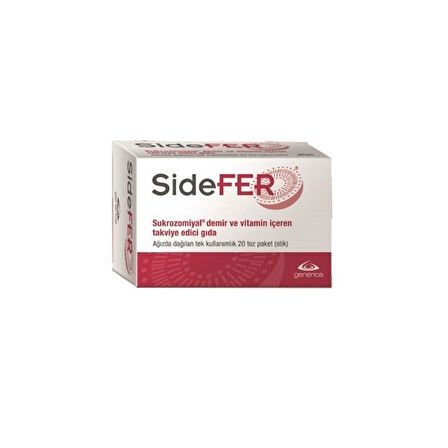 Sidefer Ağızda Dağılan Stik 20 Toz Paket