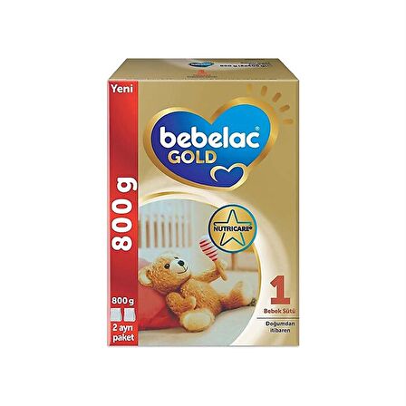 Bebelac Gold 1 Bebek Sütü 800 Gr