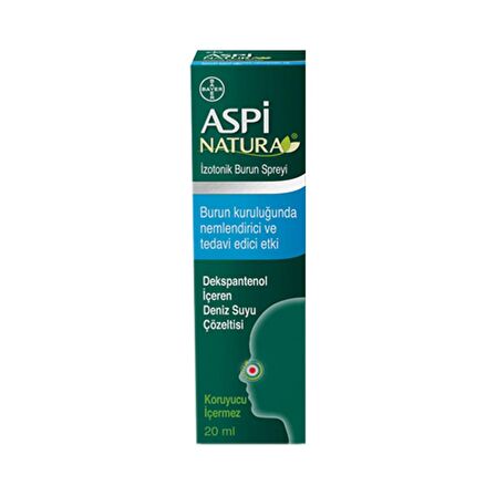 Aspi Natura İzotonik Burun Spreyi 20 ml