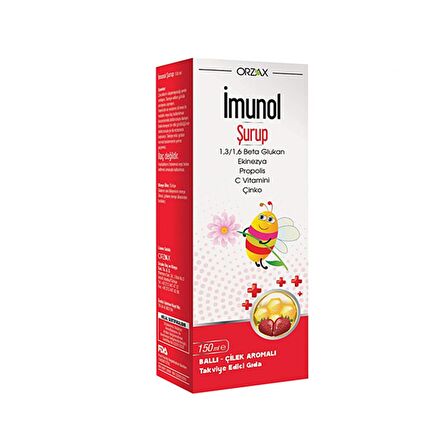 Orzax Imunol Şurup 150 ml