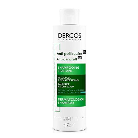 Vichy Dercos Şampuan Normal/Yağlı ve Kepekli 200 ml K3622