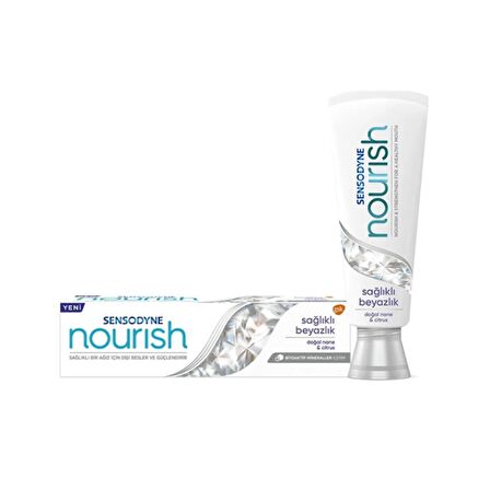 Sensodyne Nourish Sağlıklı Beyazlık Diş Macunu 75 ml