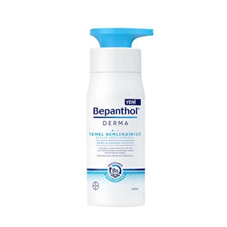 Bepanthol Derma Temel Nemlendirici Vücut Losyonu 400 ml