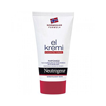 Neutrogena El Kremi Parfümsüz 75 ml