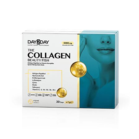 Day2Day The Collagen Beauty Fish Vişne Aromalı 30 Saşe