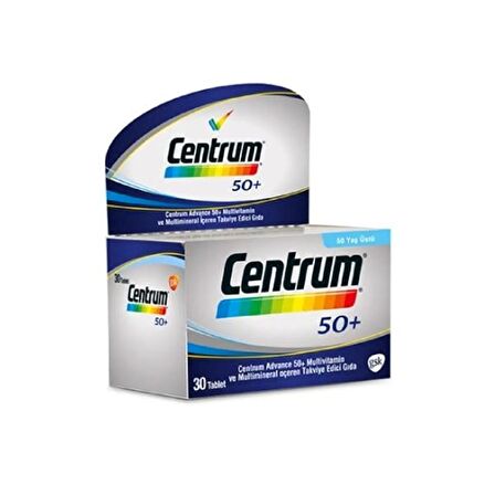 Centrum Advence 50+ Takviye Edici Gıda 30 Tablet