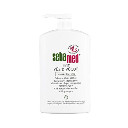 Sebamed Likit Yüz ve Vücut 1000 ml