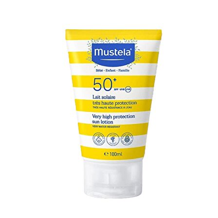 Mustela Çok Yüksek Koruma Faktörlü Güneş Losyonu 100 ml