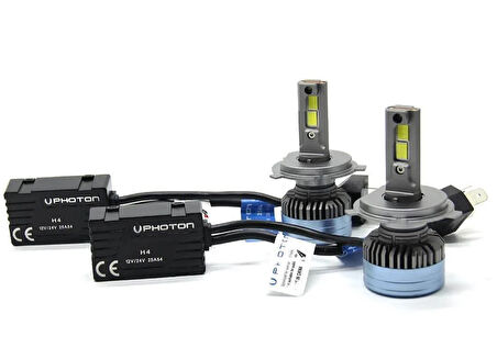 Photon Milestone H4 Led Xenon Black Katana
