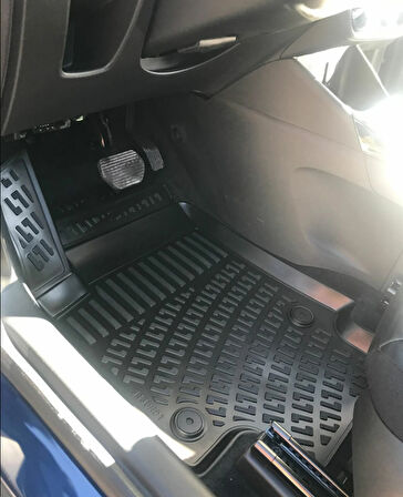 Opel Crossland 2020 Sonrası Havuzlu Paspas