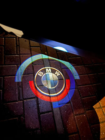 Bmw Araca Özel Kapı Altı Yeni Tip Logo 