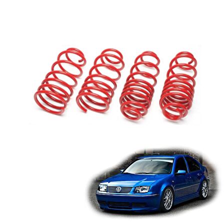 Volkswagen Bora spor yay helezon 45mm/45mm 1998-2005 Coil-ex