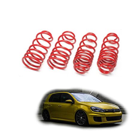 Volkswagen Golf 6 spor yay helezon 45mm/45mm 2008-2013 Coil-ex