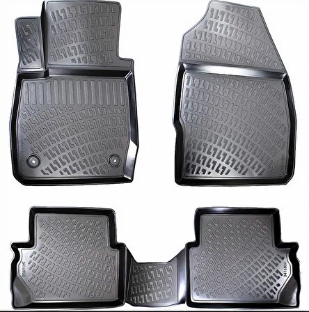 Kia Soul 3d havuzlu paspas 2008-2013 Rizline