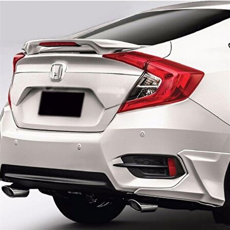 Honda Civic FC5 Işıklı Spoiler 2016-2021