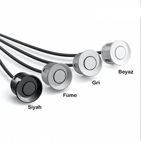 Ses İkazlı Park Sensörü 19mm