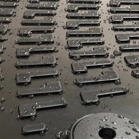 Honda Civic 3d havuzlu paspas Rizline 2021-2023