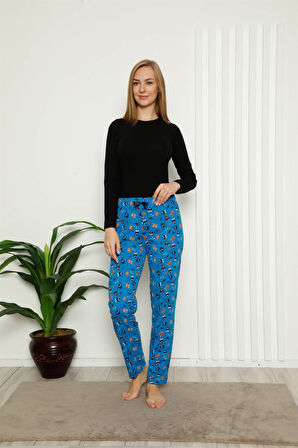 Akbeniz Kadın Pamuklu Alt Pijama 27382