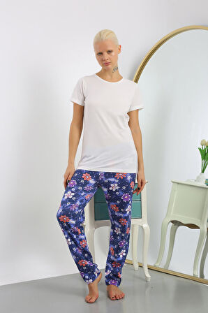 Akbeniz Kadın Pamuklu Alt Pijama 27391