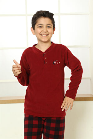 Akbeniz WelSoft Polar Çocuk Pijama Takımı 20250B