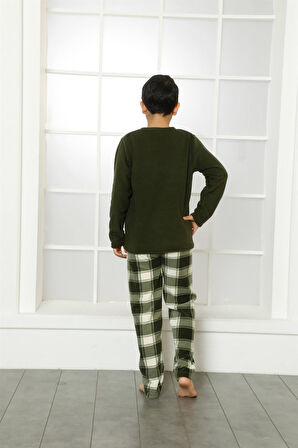 Akbeniz WelSoft Polar Çocuk Pijama Takımı 4635
