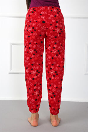 Akbeniz Bayan Welsoft Polar Tek Alt Pijama 210040