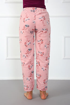 Akbeniz Bayan Welsoft Polar Tek Alt Pijama 210044