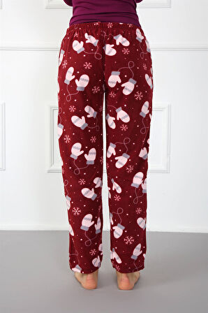 Akbeniz Bayan Welsoft Polar Tek Alt Pijama 210052
