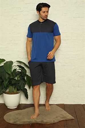 Akbeniz Erkek Sax 3'lü Pijama Takım 6823