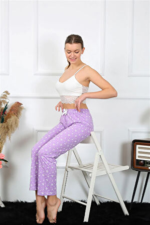 Akbeniz Kadın Pamuklu Alt Pijama 27459