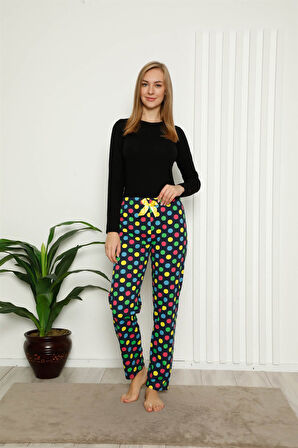 Akbeniz Kadın Pamuklu Alt Pijama 27384