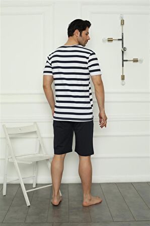 Akbeniz Aile Penye Şortlu Pijama Takım (baba - oğul ) 50116 Ayrı Ayrı Satılır . Fiyatları Farklıdır
