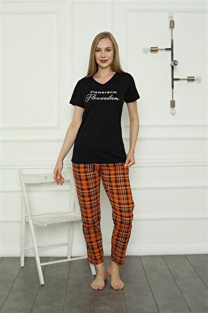 Akbeniz Kadın Penye Pijama Takım 4165